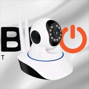 Upgrade your home security with this Smart Wi-Fi Security Camera, featuring quick and easy setup, remote access, and real-time monitoring. Enjoy 360° rotation, HD video recording, and motion detection alerts with SD card support up to 64GB. Stay connected with your loved ones using two-way audio and night vision up to 16 feet, ensuring round-the-clock surveillance. Compatible with both iOS and Android, this security camera offers seamless access via your mobile network or Wi-Fi.